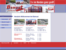 Tablet Screenshot of moebel-banuat.de